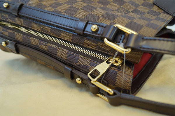 Louis Vuitton Cabas Rivington Damier Shoulder Bag - side view