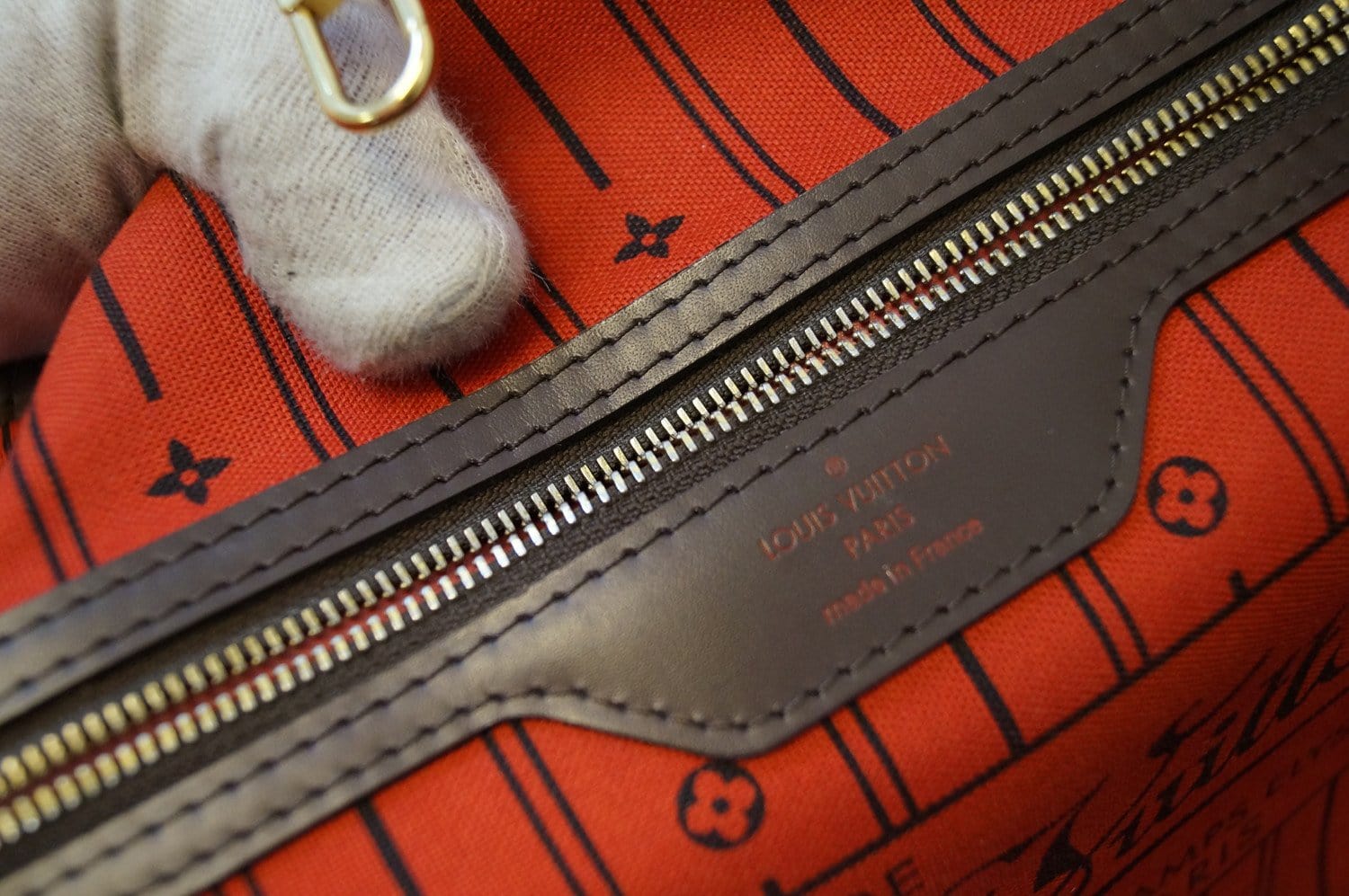 Brown Louis Vuitton Damier Ebene Neverfull GM Tote Bag – Designer Revival