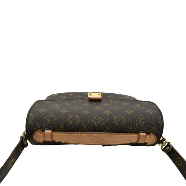 LOUIS VUITTON Metis Pochette Monogram Canvas Crossbody Bag Brown