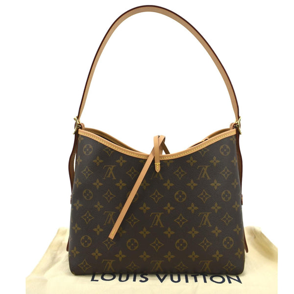 Louis Vuitton Carryall PM Monogram Canvas Shoulder Bag - Back