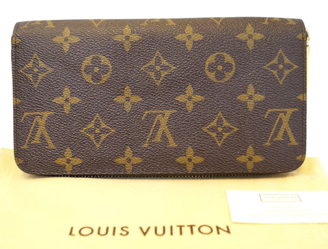 LOUIS VUITTON Monogram Canvas Zippy Long Wallet
