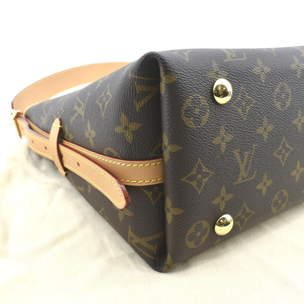 Louis Vuitton Carryall PM Monogram Canvas Shoulder Bag - Bottom Left