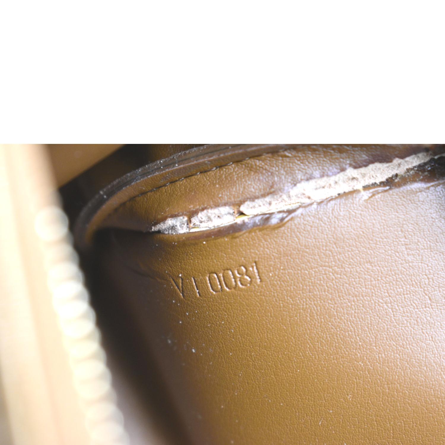 Louis Vuitton Teal Monogram Vernis Leather Lexington Pochette Bag., Lot  #76015