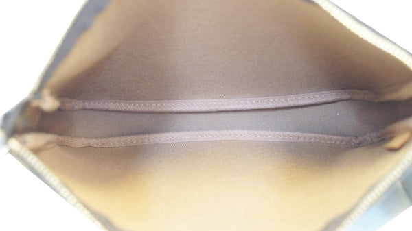 LOUIS VUITTON Brown Monogram Canvas Pochette Accessoires Pouch