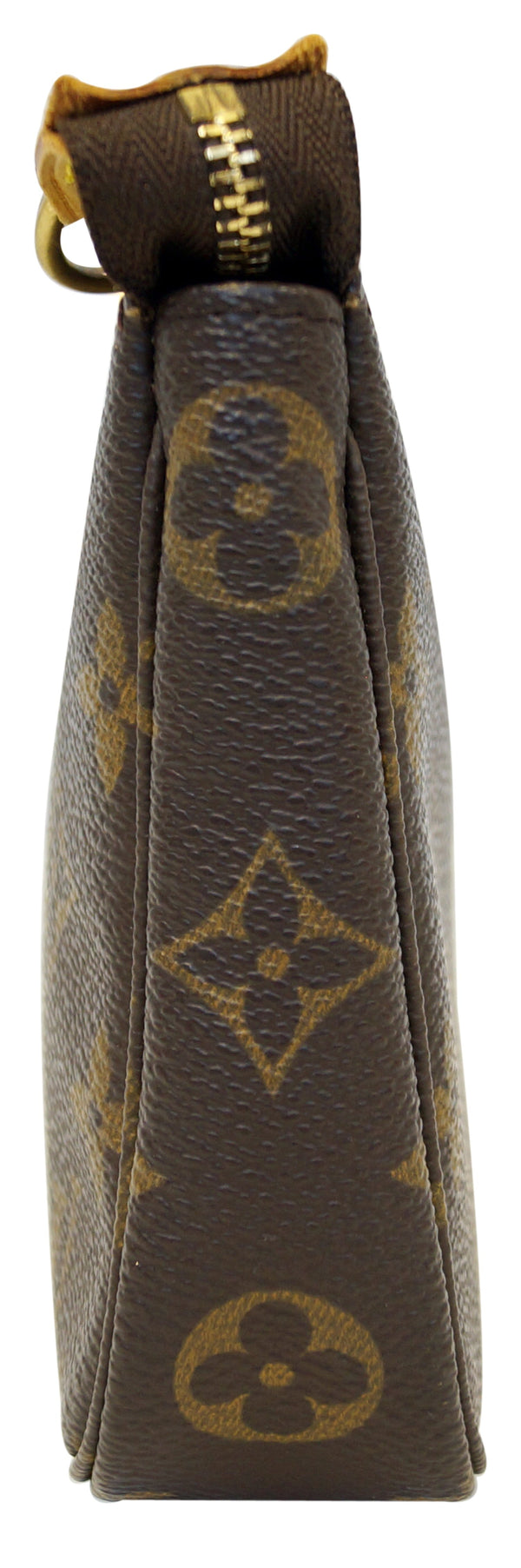 LOUIS VUITTON Brown Monogram Canvas Pochette Accessoires Pouch