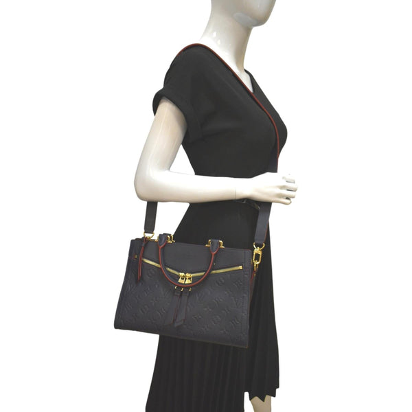 Louis Vuitton Sully PM Monogram Leather Shoulder Bag - Full View