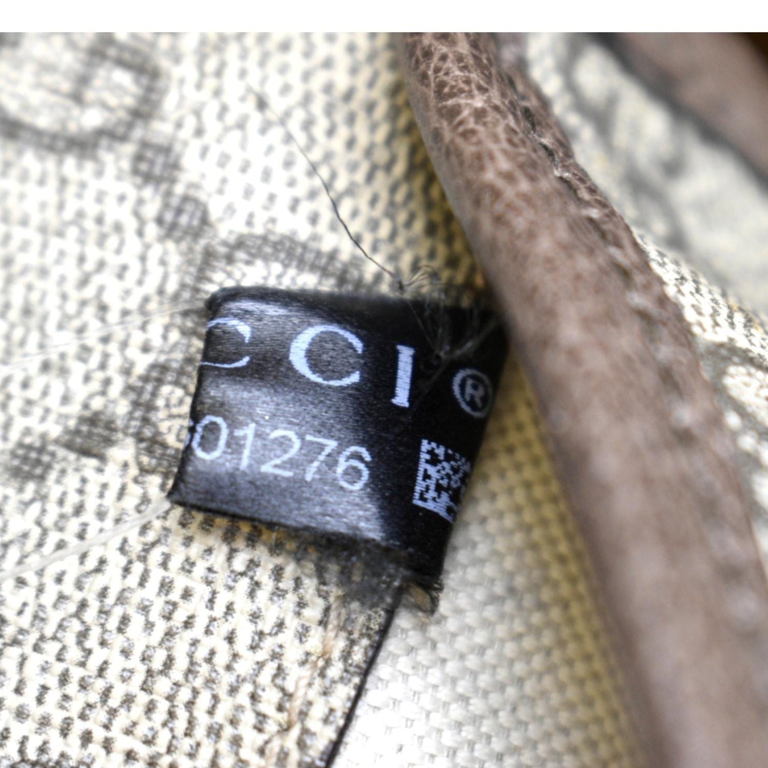 Gucci Beige GG Vintage Belt Bag in Natural