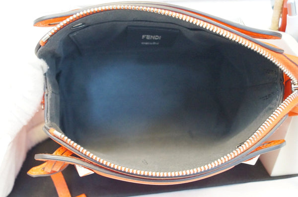 FENDI Orange Leather By the Way Mini Shoulder Crossbody Bag - FINAL CALL