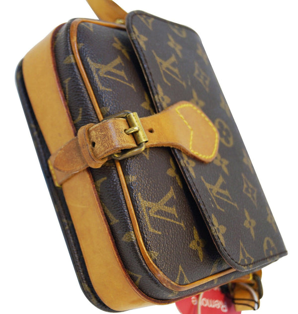 LOUIS VUITTON Monogram Cartouchiere Mini Shoulder Bag