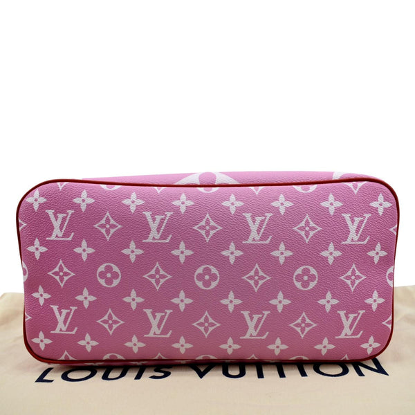 Louis Vuitton Neverfull Monogram Shoulder Bag - Bottom