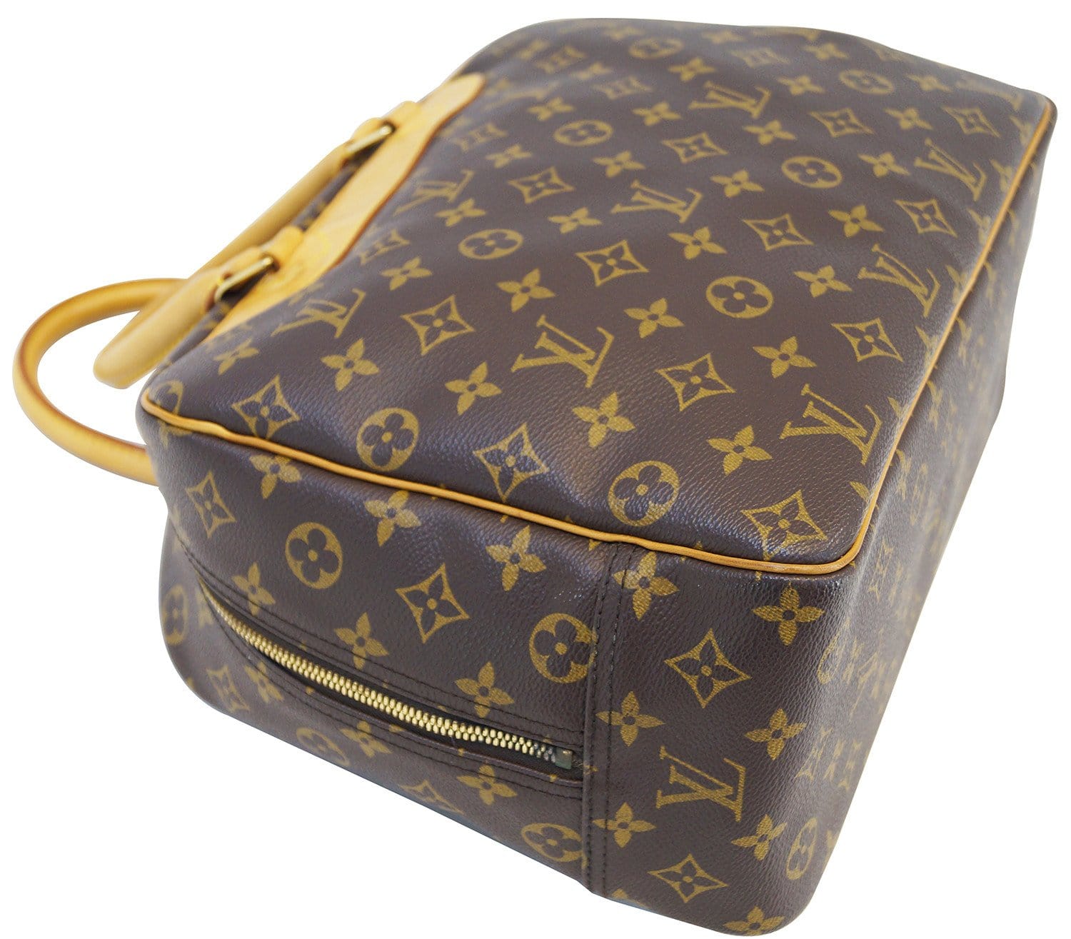 Louis Vuitton Deauville Leather Handbag