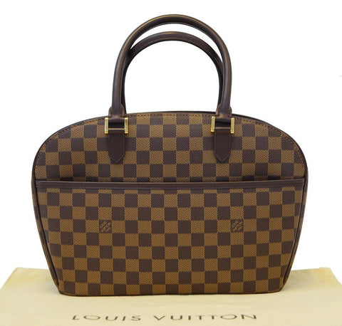 LOUIS VUITTON Damier Ebene Sarria Horizontal Handbag