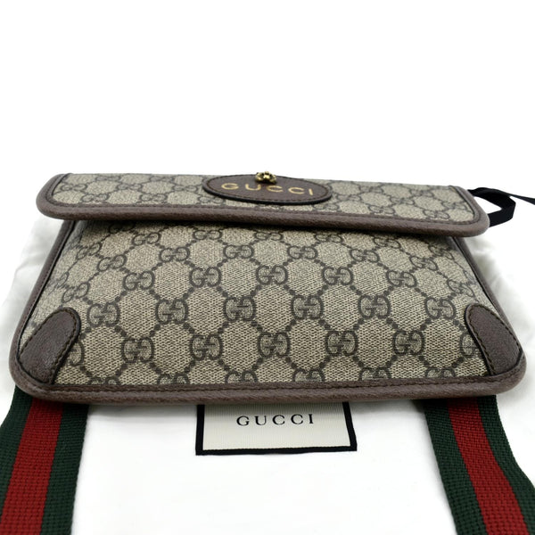 Gucci Neo Vintage GG Monogram Canvas Belt Bag Beige - Bottom