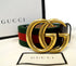 GUCCI Web Belt with Double G buckle 409416