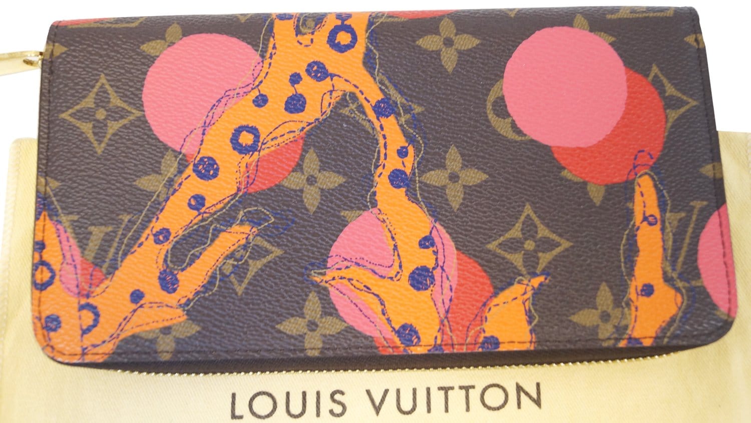 LOUIS VUITTON Monogram Graffiti Zippy Wallet Pink M93710 LV Auth ar4814  Pink gold ref.372812 - Joli Closet