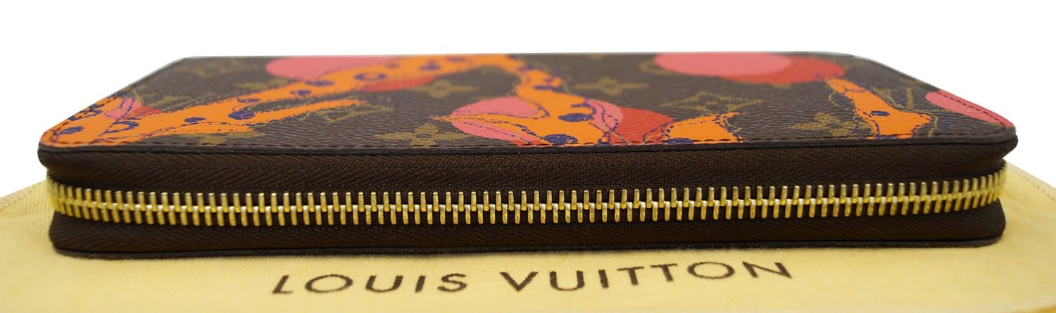 Louis Vuitton Limited Edition Monogram Ramages Zippy Wallet (SHF-15162 –  LuxeDH