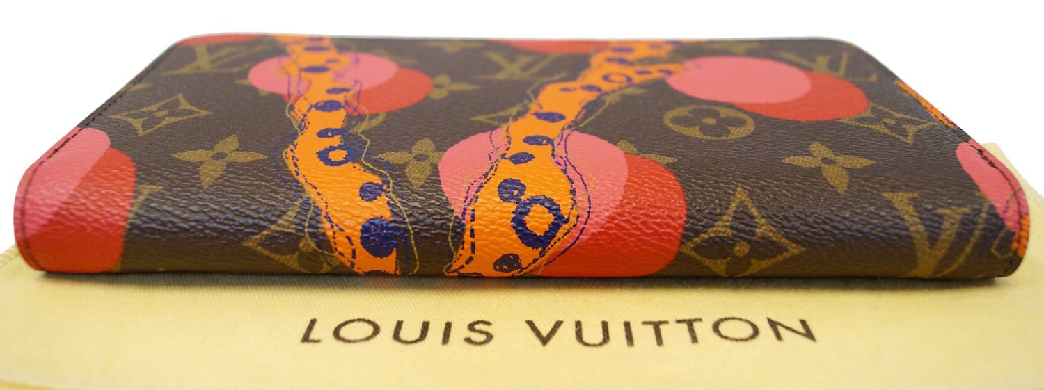Louis Vuitton Monogram Giant Pattern Leather Zippy Wallet - Red Wallets,  Accessories - LOU785790