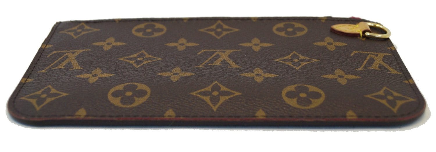 Louis Vuitton, Bags, Authentic Louis Vuitton Monogram Neverfull Mmgm Pouch  Wristlet Clutch Sd448