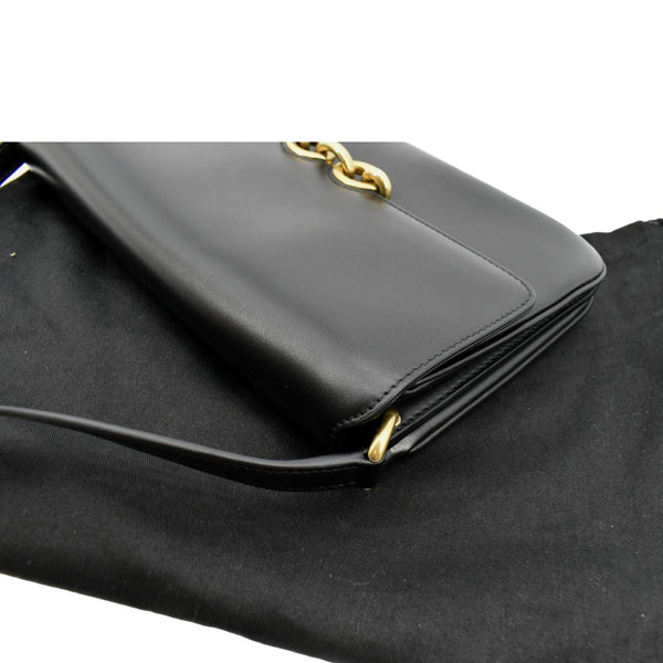 Yves Saint Laurent Le Maillon Leather Shoulder Bag - Top Left