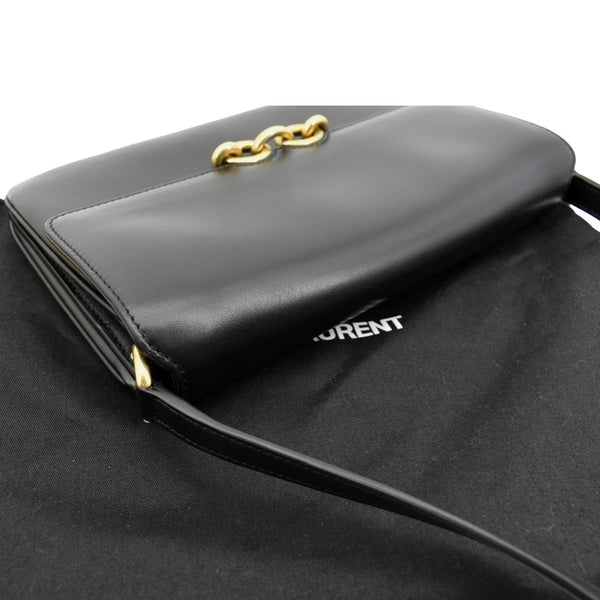 Yves Saint Laurent Le Maillon Leather Shoulder Bag - Top Right