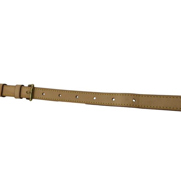 Louis Vuitton Leather Strap Beige - Front Side