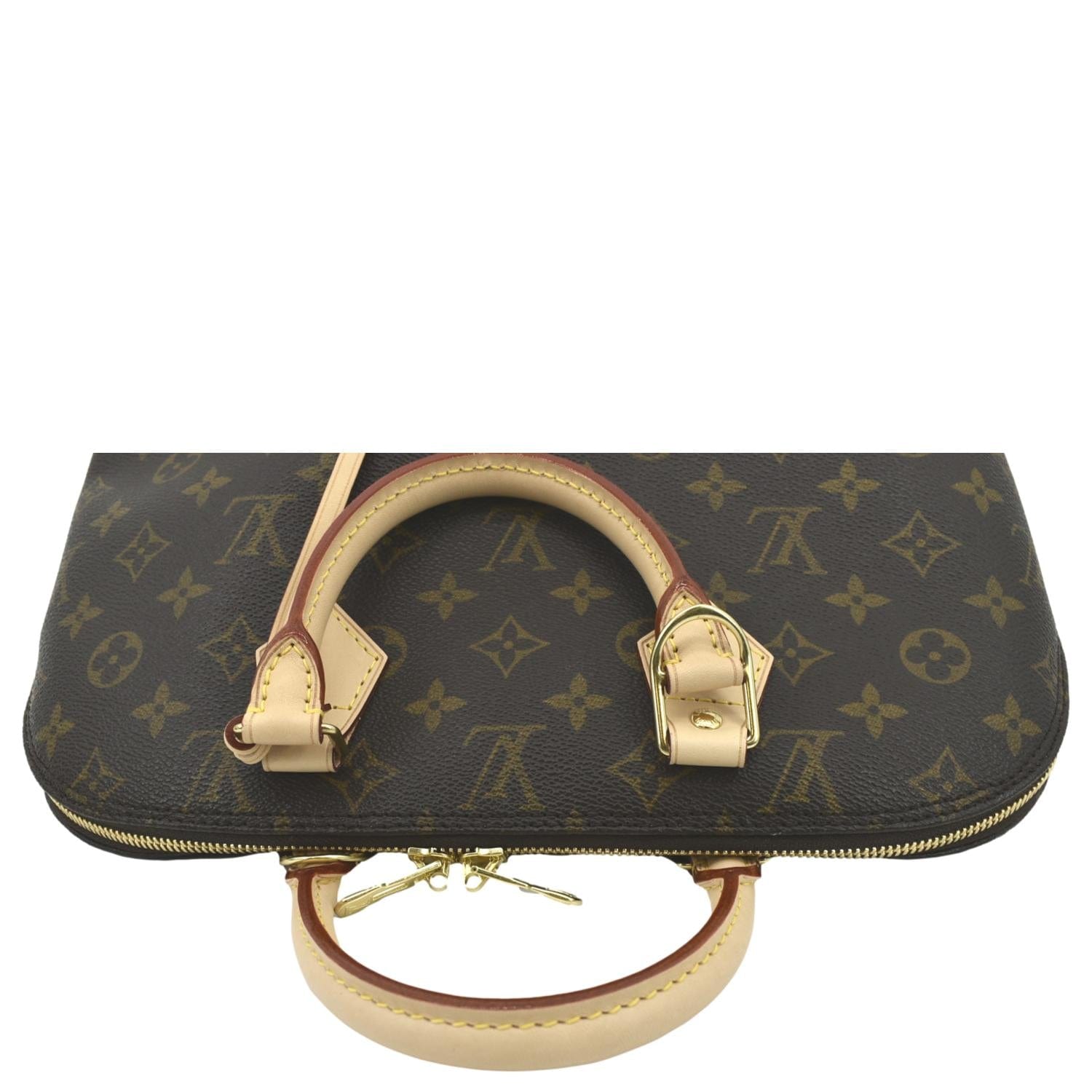 Louis Vuitton Alma Monogram PM Brown in Coated Canvas - US