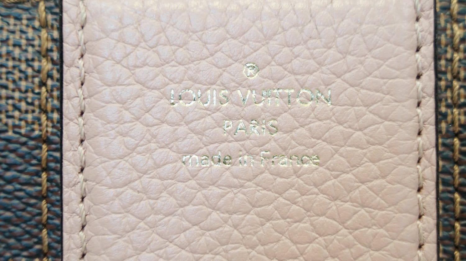 Louis Vuitton Pink Damier Ebene Wight QJBIYZ0TPB004