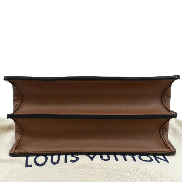 LOUIS VUITTON Dauphine MM Monogram Reverse Canvas Shoulder Bag Brown