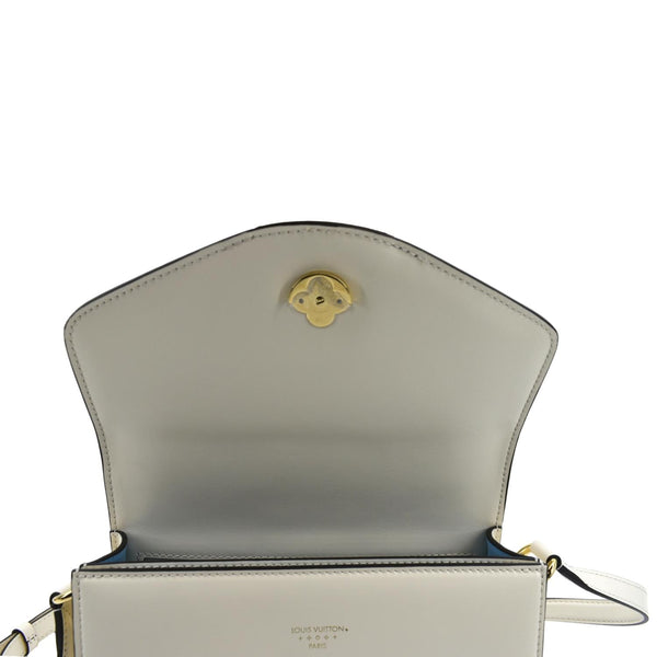 Louis Vuitton Pont 9 Calfskin Leather Shoulder Bag - Open bag