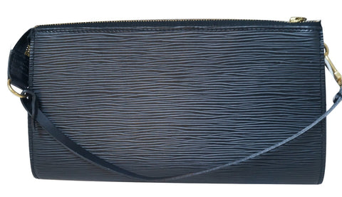 LOUIS VUITTON Epi Leather Black Pochette Accessoires Pouch