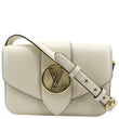 Louis Vuitton Pont 9 Calfskin Leather Shoulder Bag - Front