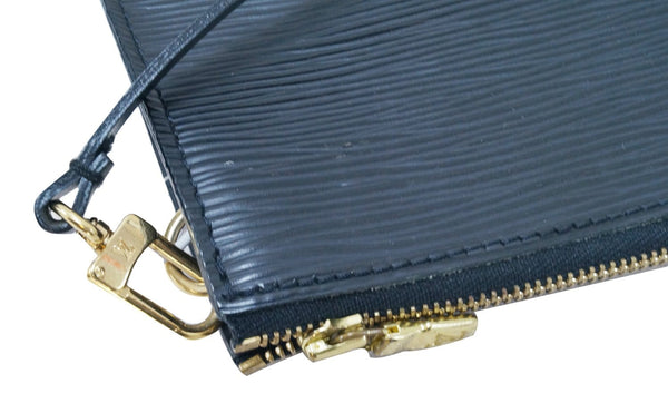 LOUIS VUITTON Epi Leather Black Pochette Accessoires Pouch