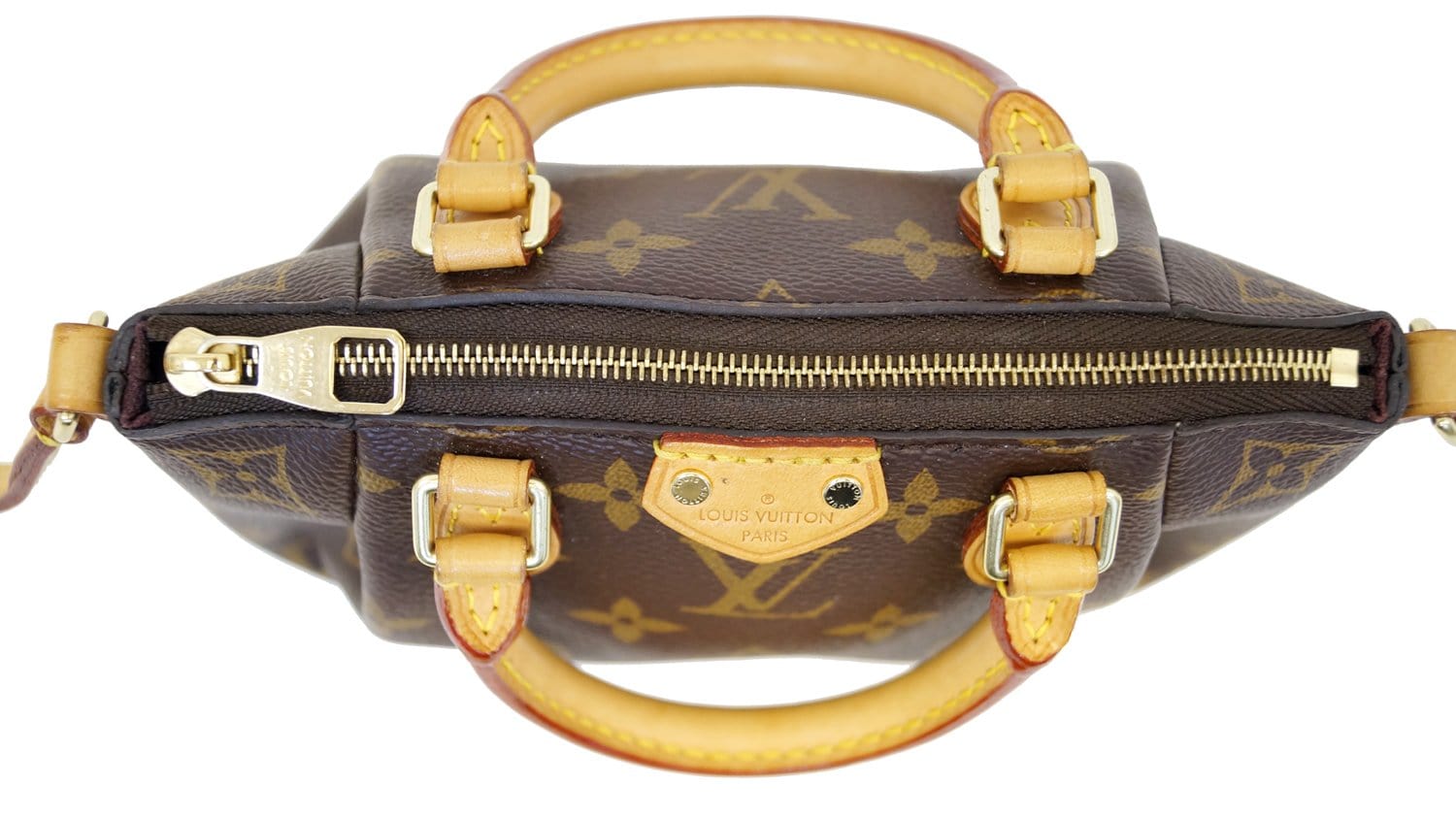 Louis Vuitton Nano Turenne Crossbody bag Brown Cloth ref.591530
