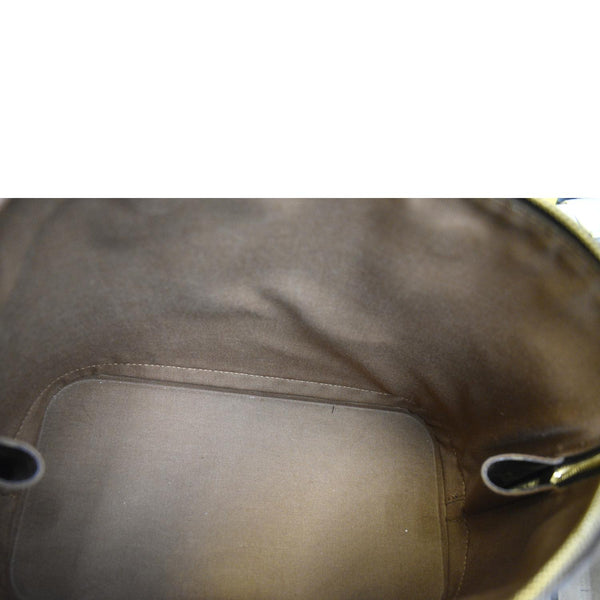 LOUIS VUITTON Alma PM Monogram Canvas Satchel Bag Brown