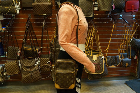 LOUIS VUITTON Monogram Canvas Amazone Crossbody