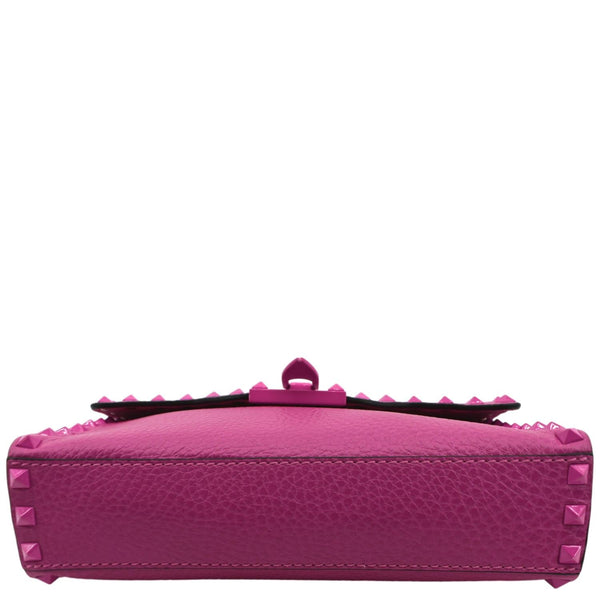Valentino Small Rockstud Leather Crossbody Bag - Bottom