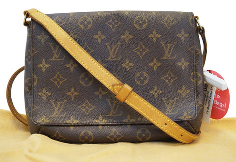 LOUIS VUITTON Monogram Musette Tango Shoulder Bag