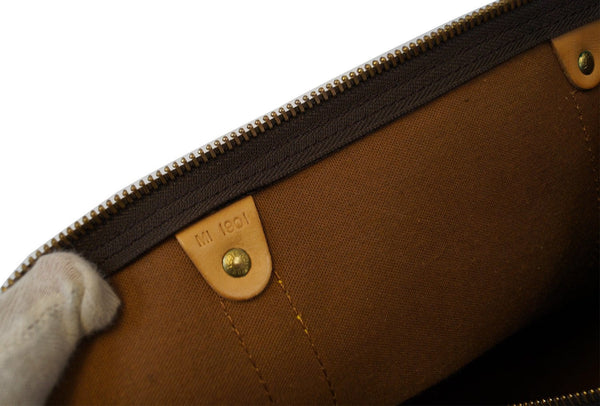 LOUIS VUITTON Keepall 60 Monogram Travel Handbag