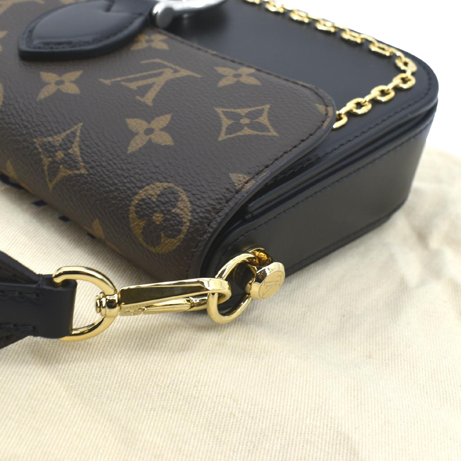 Louis Vuitton 2020 LV Bag Shoulder Small monogram Neo Saint Cloud Noir