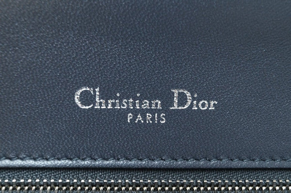 CHRISTIAN DIOR Handbags - Diorama Silver Perforated Leather - logo