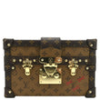 Louis Vuitton Petite Malle Monogram Canvas Shoulder Bag - Front