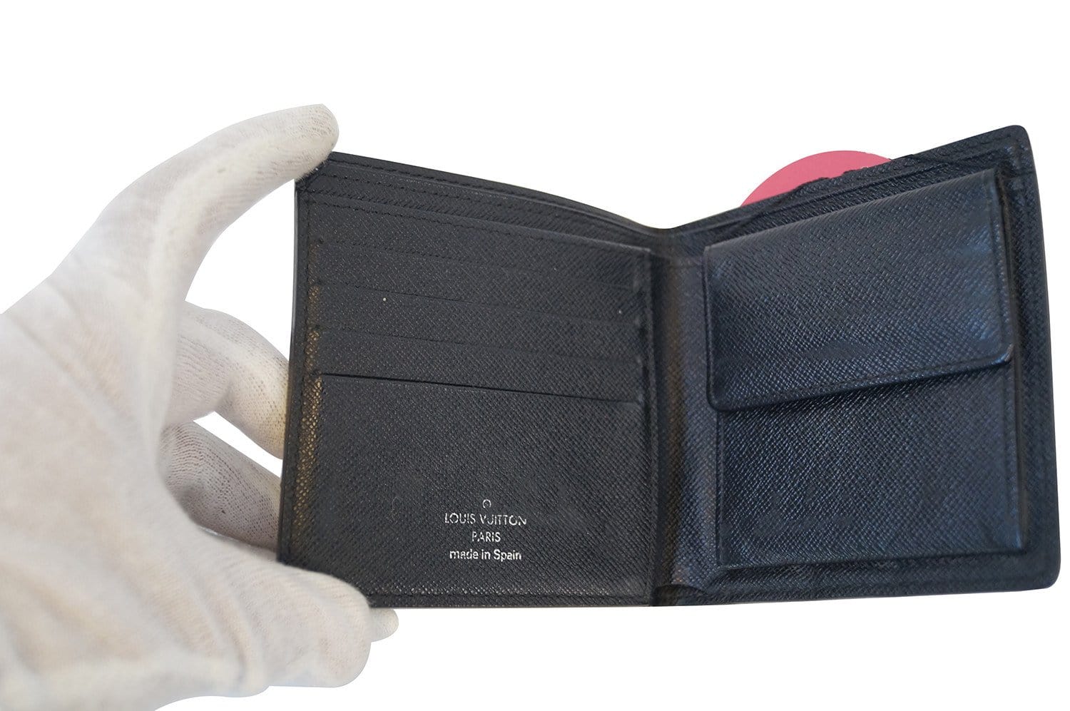 Auth Louis Vuitton Damier Graphite Portefeuille Accordion wallet N60023  #1758D