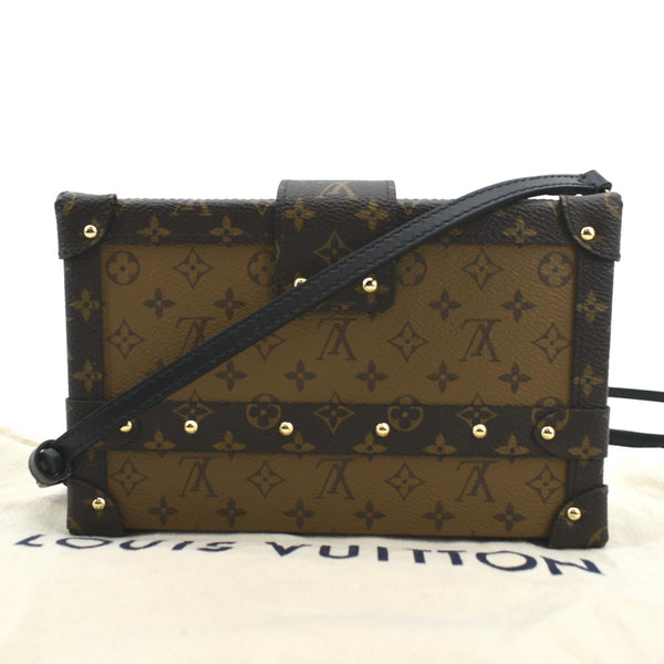 Louis Vuitton Petite Malle Monogram Canvas Shoulder Bag - Back