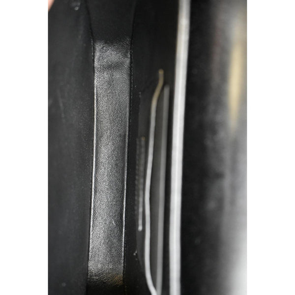 YVES SAINT LAURENT Solferino Medium Leather Shoulder Bag Black