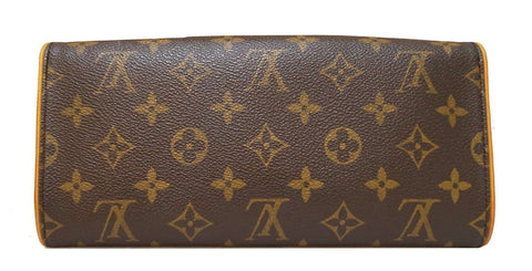 LOUIS VUITTON Monogram Canvas Pochette Twin GM Pouch