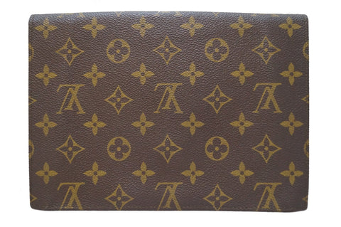 LOUIS VUITTON Monogram Canvas Pochette Rabat Clutch Bag