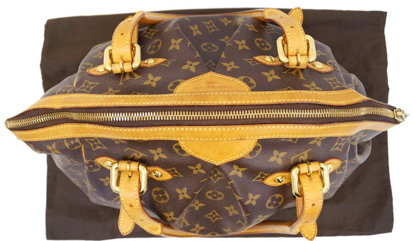 Louis Vuitton Tivoli GM Monogram Canvas Shoulder Bag - front view