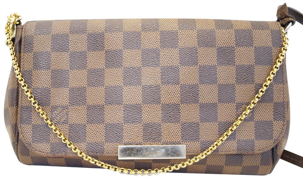 LOUIS VUITTON Favorite MM Damier Ebene Crossbody Bag
