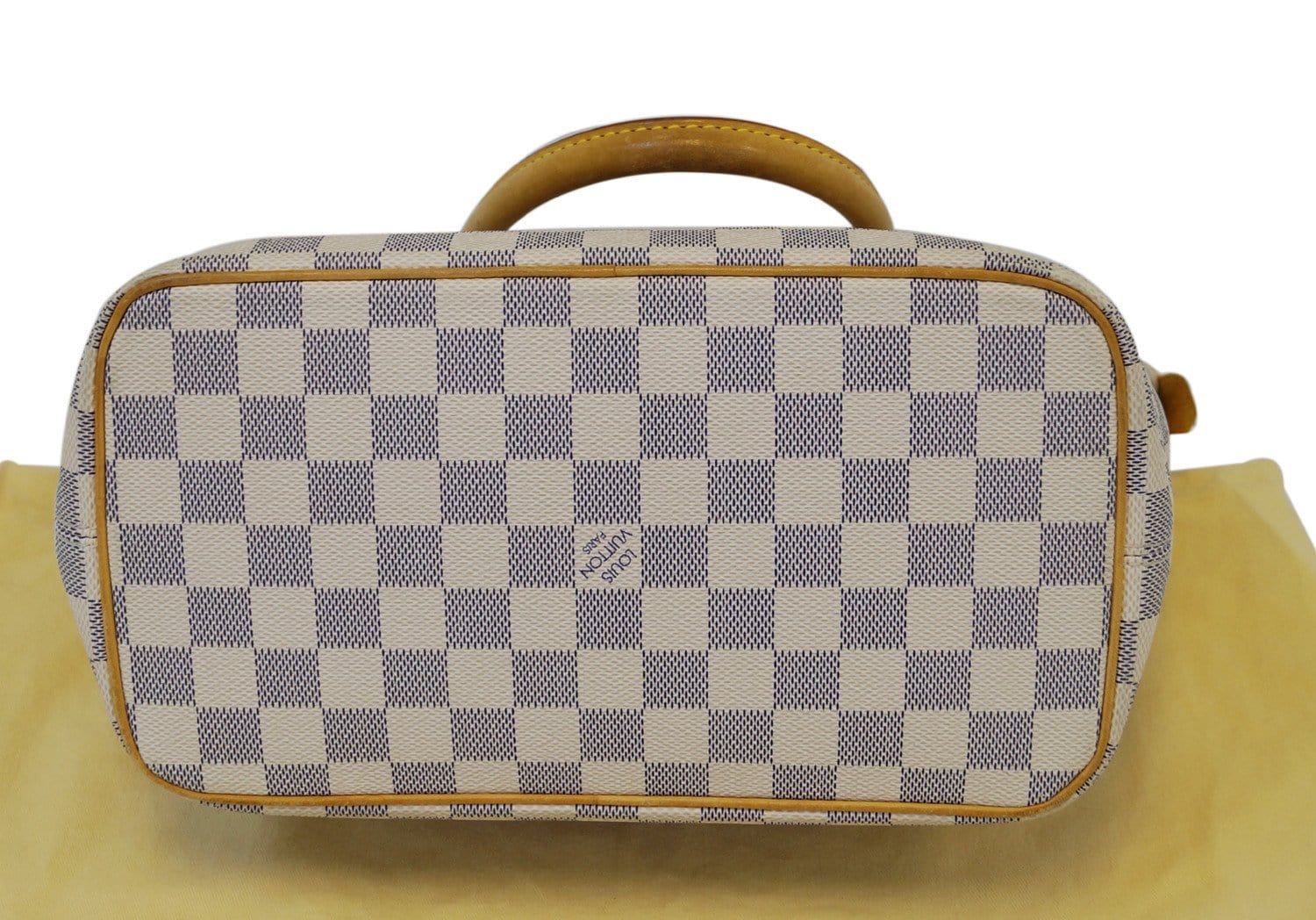 Authentic LOUIS VUITTON Saleya PM Damier Azur Tote Hand Shoulder Bag #51344