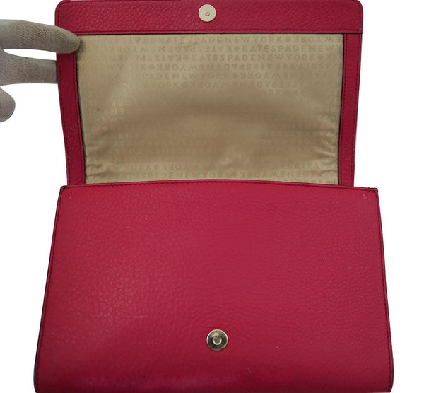 Kate Spade Kari Perri Lane Pink Leather Crossbody Shoulder Bag TT391